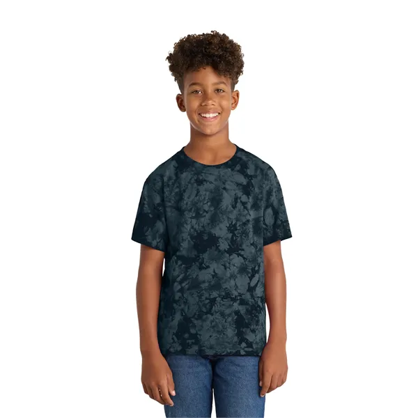 Port & Co Youth Crystal Tie-Dye Tee