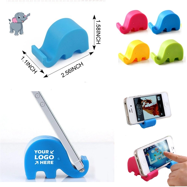 Lovely Elephant Mobile Phone Supporter Stander