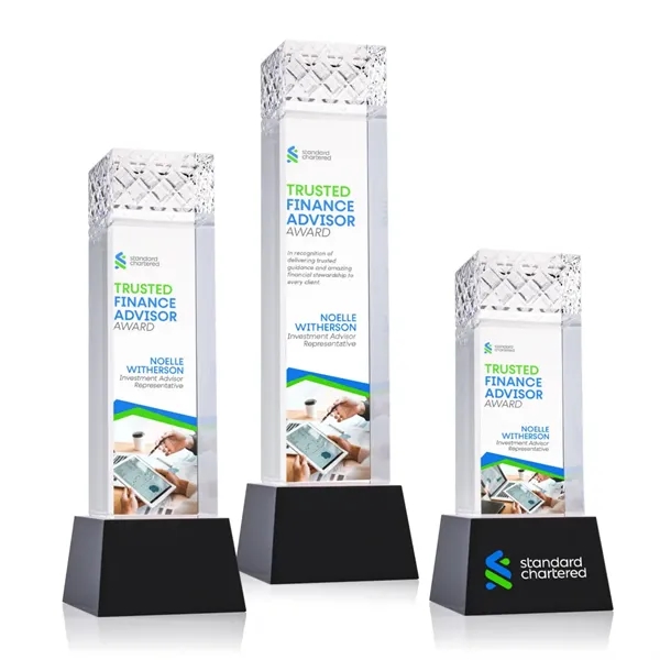 Velson VividPrint™ Award on Base - Black