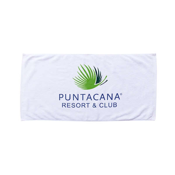 White Resort Beach Towel