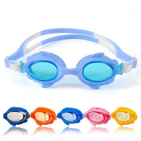 Kids Size Swim Goggles - Mixed Color