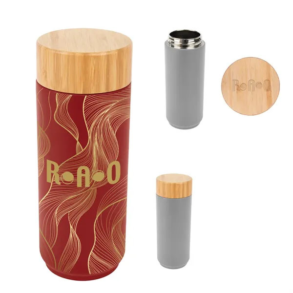 16 Oz. Full Color Stainless Steel Lexington Bottle With B...