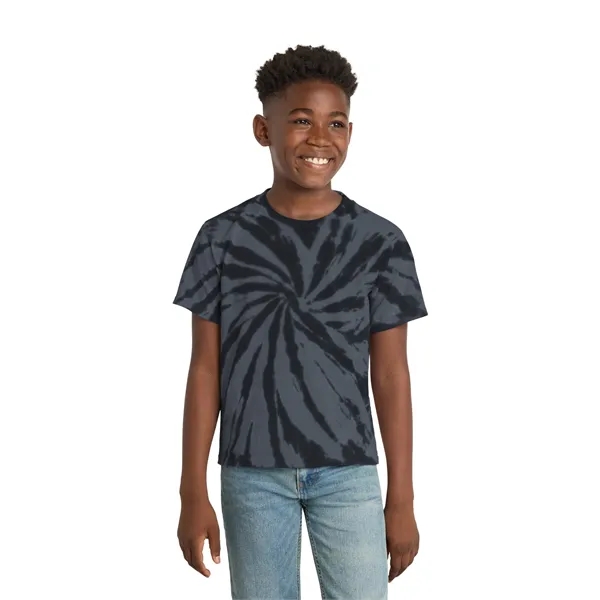Port & Co Youth Tie-Dye Tee.