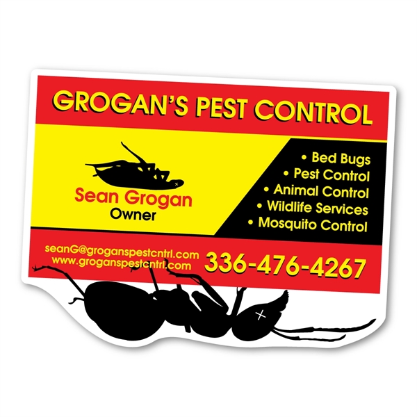 3.72" x 2.75" Dead Ant Business Card