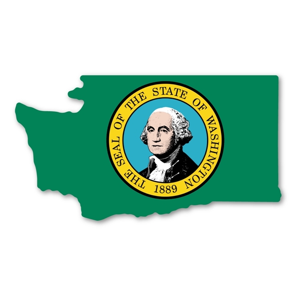 5.5" x 3" Washington State