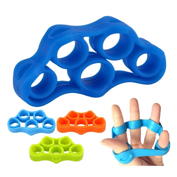 Silicone Finger Strengthener Hand Resistance Band