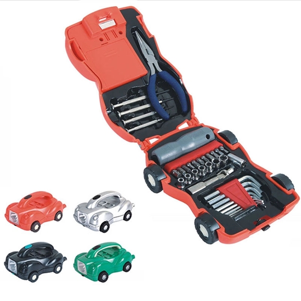 Car Shaped Hand Tool Set