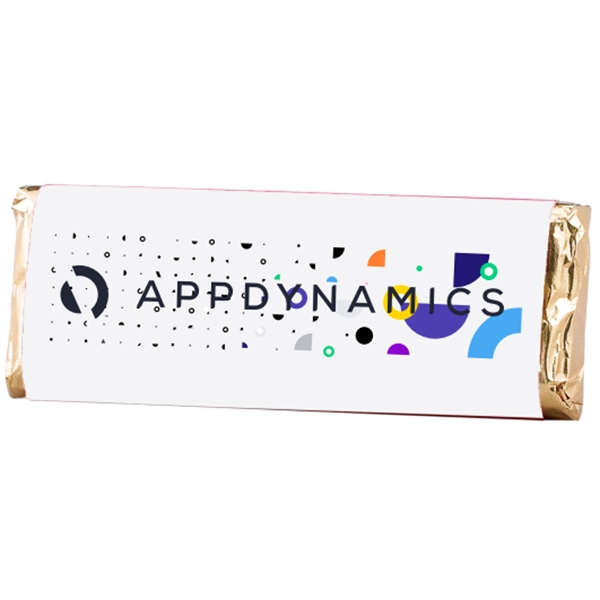 2.25 oz Wrapped Chocolate Bar with Full Color Wrapper
