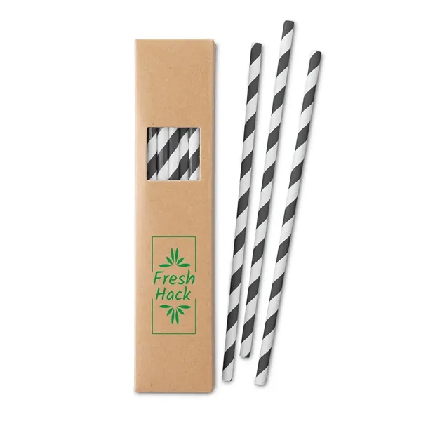 Paper Straw Set.