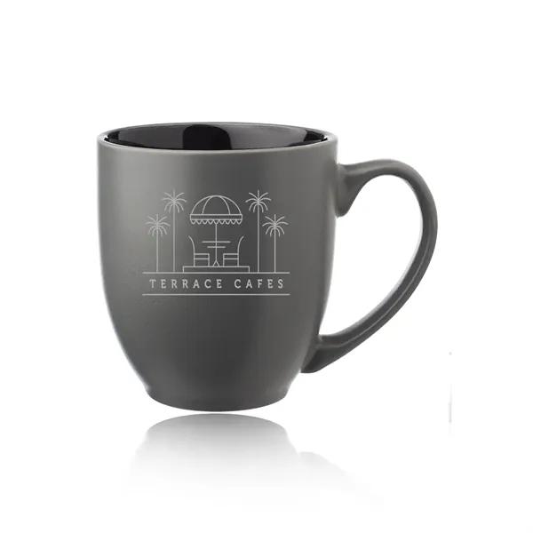 16 oz. Pop Out Bistro Two Tone Coffee Mug