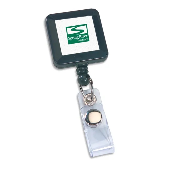 Square Retract-A-Badge Reel