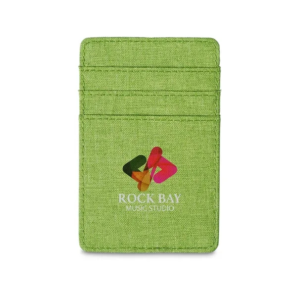 Heathered RFID Wallet.