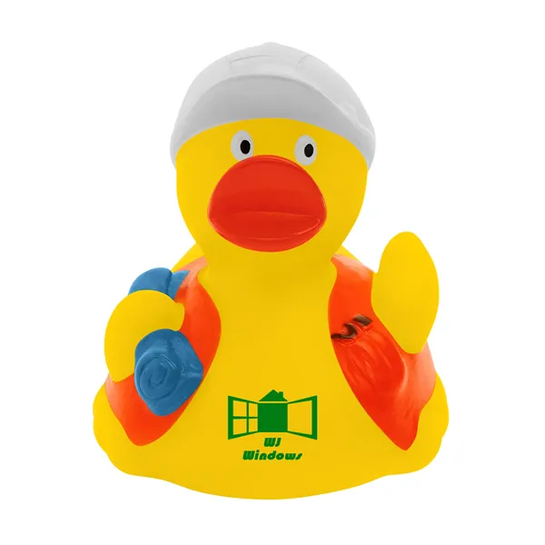 Safety Awareness Construction Rubber Duck.