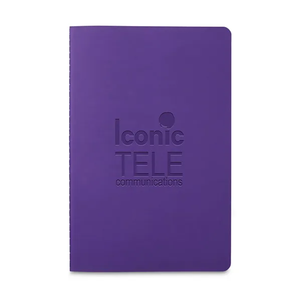 Thermo PU Stitch-Bound Meeting Journal 5.5" x 8.25".