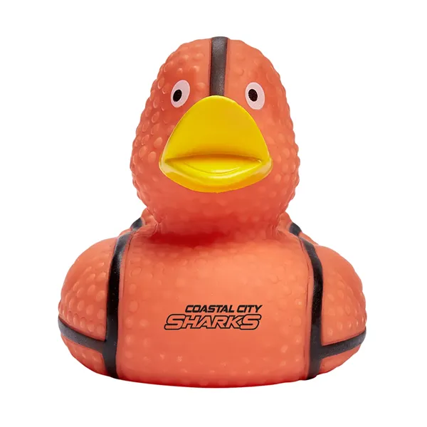Basketball Rubber Duck.