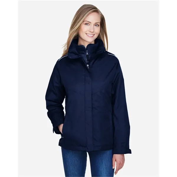 CORE365 Women's 3-in-1 Jacket with Fleece Liner
