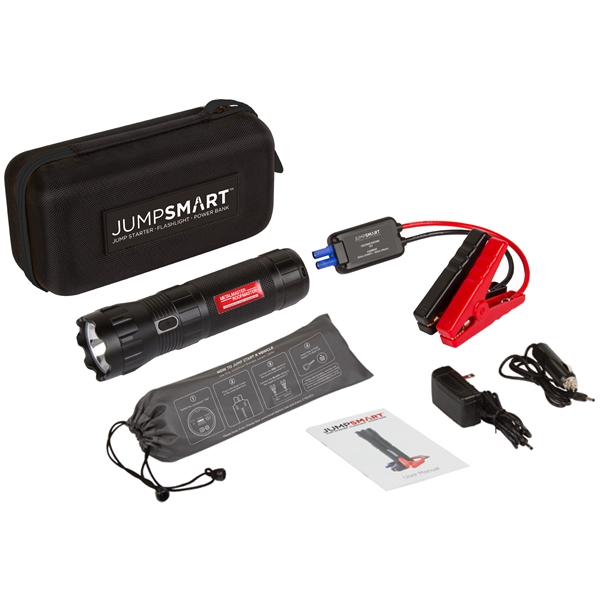JumpSmart - Jump Starter/Flashlight/Power Bank (10000 mAh)