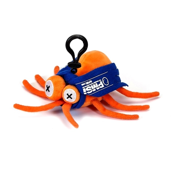 Bed Bug Plush Zipper Pull Backpack Clip Toy