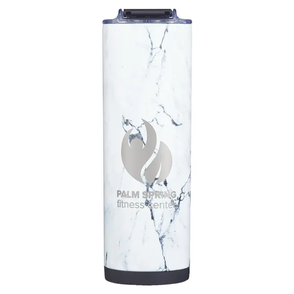 Ice Shaker. 20 oz. Stainless Steel Skinny Tumbler.