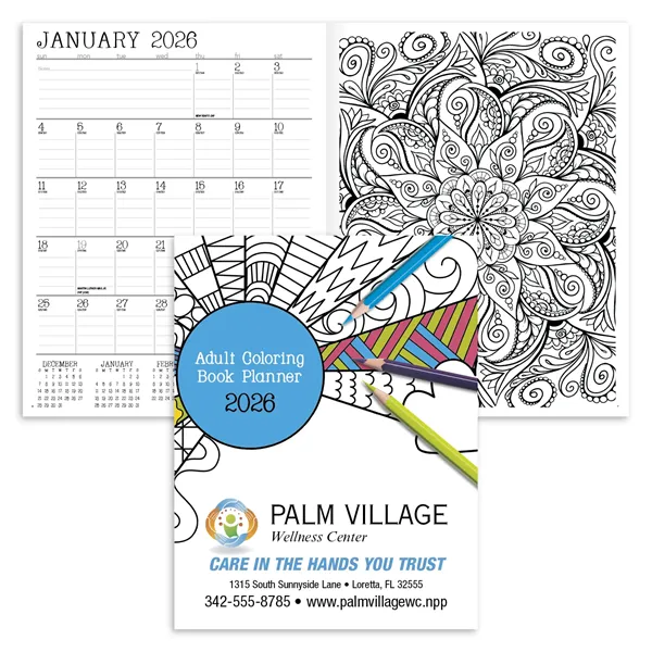 Good Value™ Adult Coloring Book Planner
