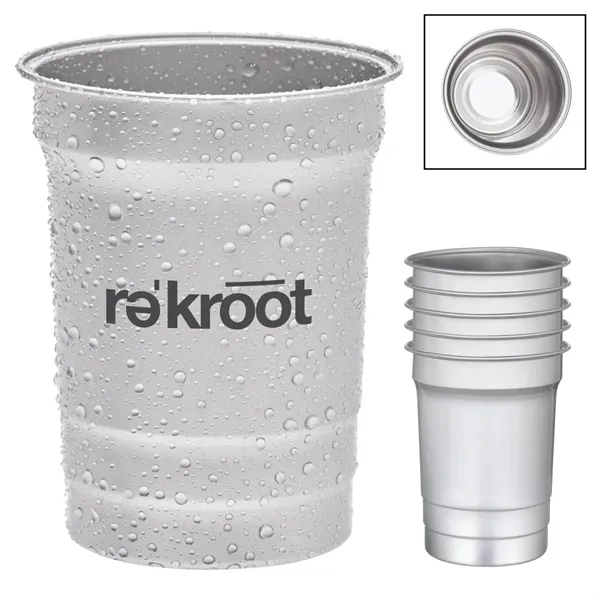 20 oz. Recyclable Reusable Aluminum Party Cup
