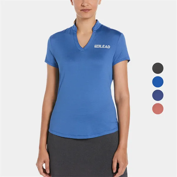 Callaway® Fine Line Stripe Women's Polo Shirt