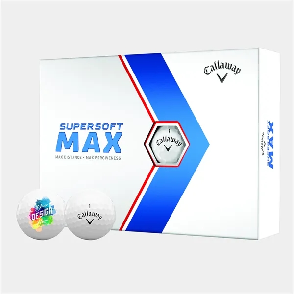 Callaway Supersoft Max Golf Balls with Custom Imprints