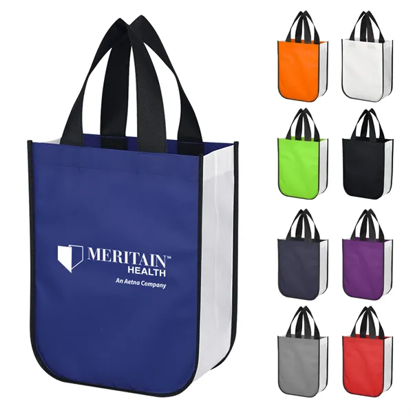 Lola Laminated Non-Woven Shopper Tote Bag