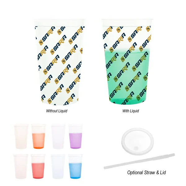 22 OZ. Full Color Mood Stadium Cup