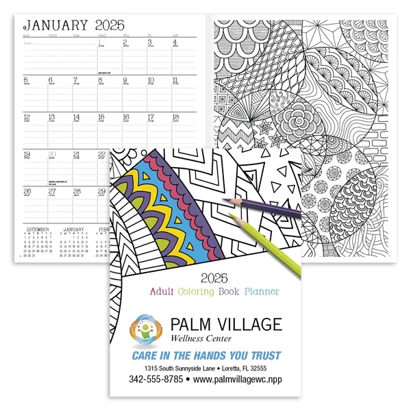 Good Value™ Adult Coloring Book Planner