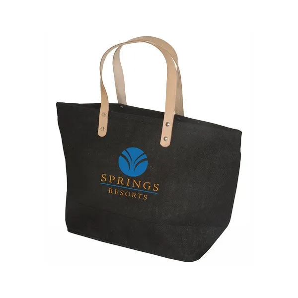 Hamptons Jute Tote Bag.