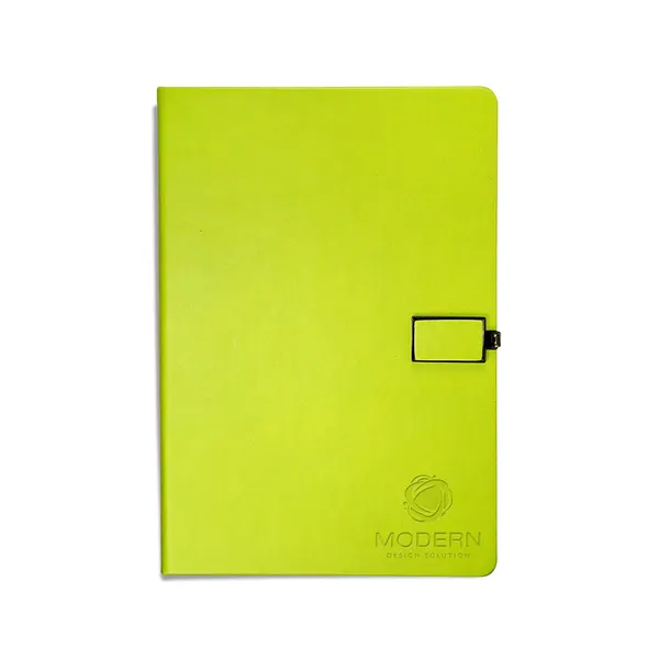 Leeman. Tuscany Journal With Magnetic Badge Closure.