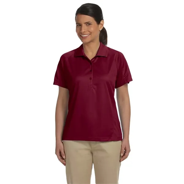 Harriton Women's Polytech Mesh Insert Polo