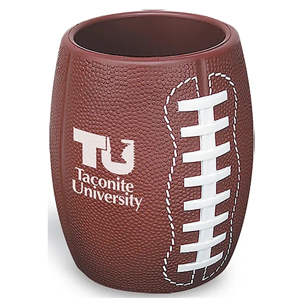 Football Can And Beverage Holder.