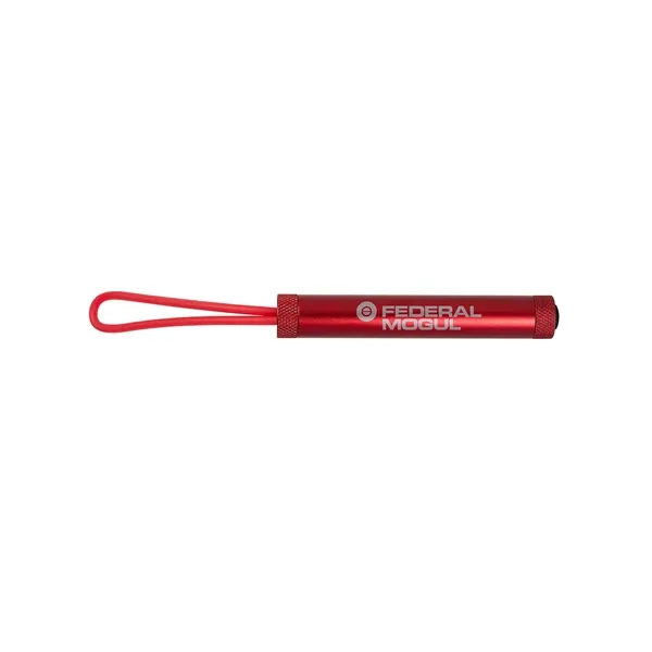 COB Work Flashlight With Silicone Loop.