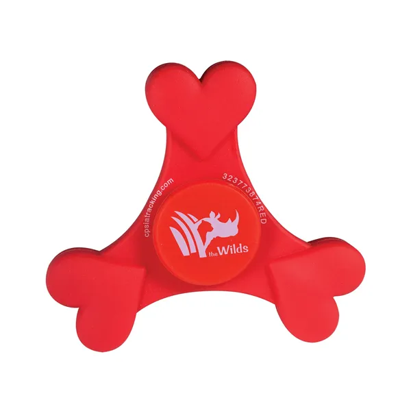 Heart Shape Promospinner Fidget Spinner Sensor...