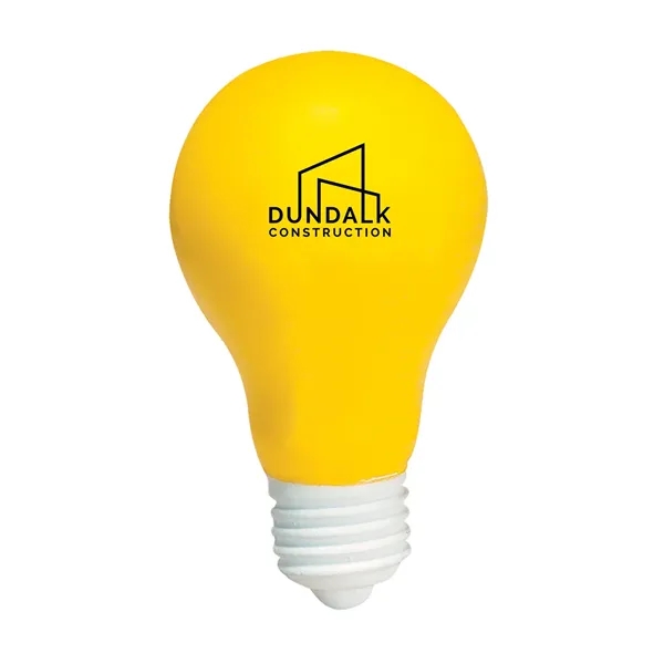 Light Bulb Shape Stress Ball.