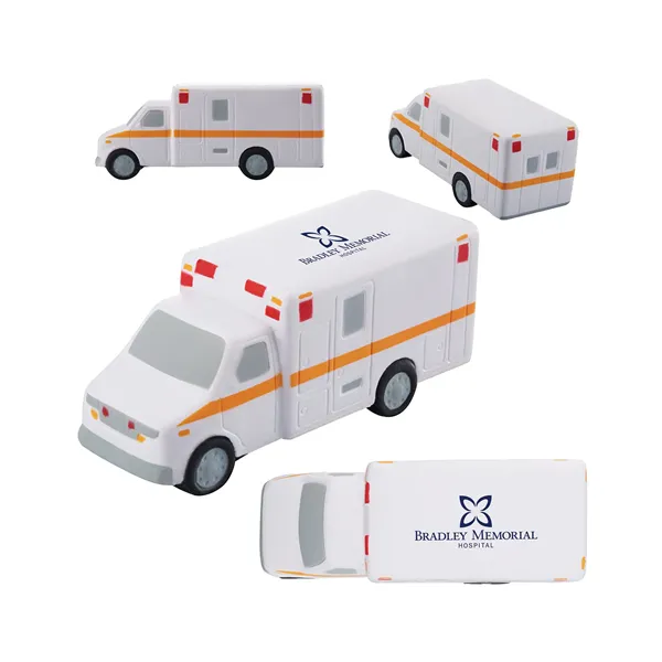 Ambulance Shape Stress Ball.
