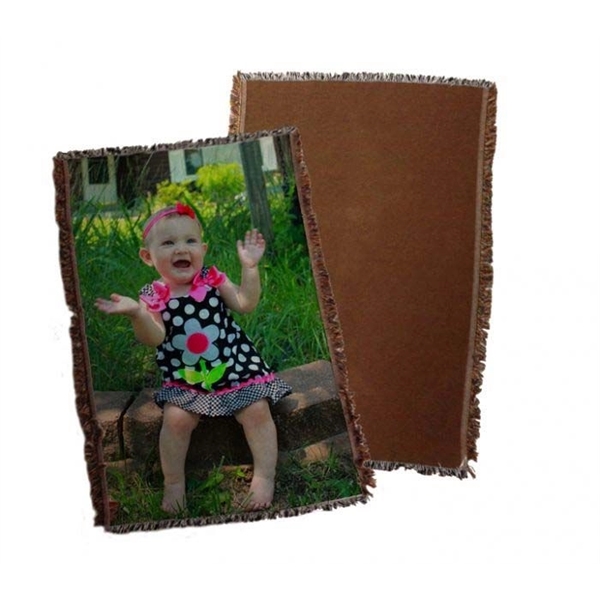 Throw Blanket with Single Panel