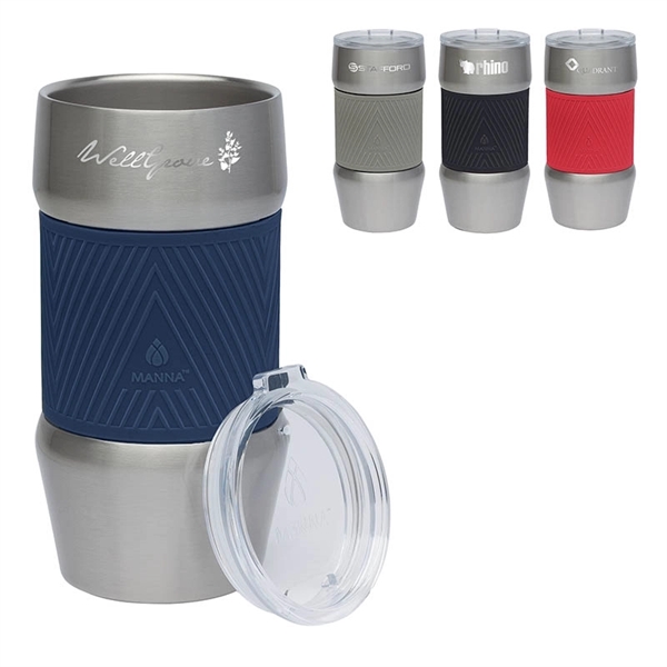 Manna™ 20 oz. Renegade Stainless Steel Tumbler w/ Silicon...