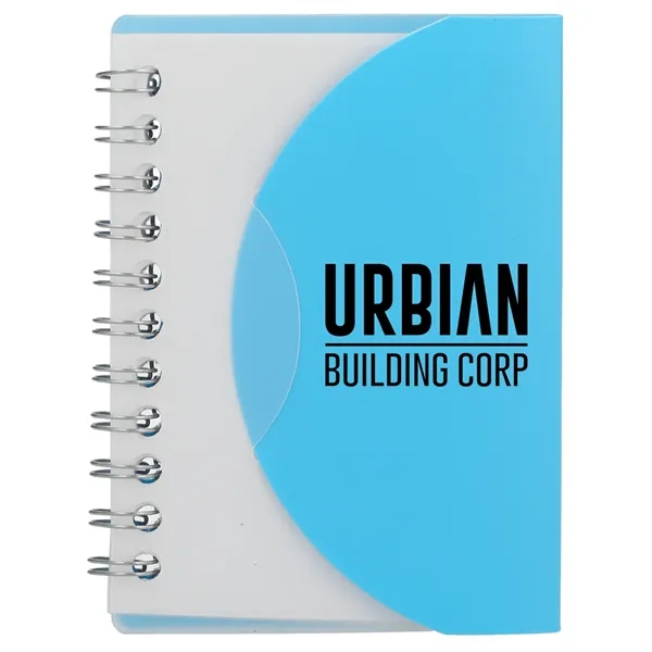 FSC® Recycled 3.4'' x 4.5'' Post Spiral Notebook