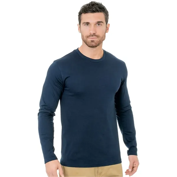 Bayside Unisex Fine Jersey Long Sleeve T-Shirt