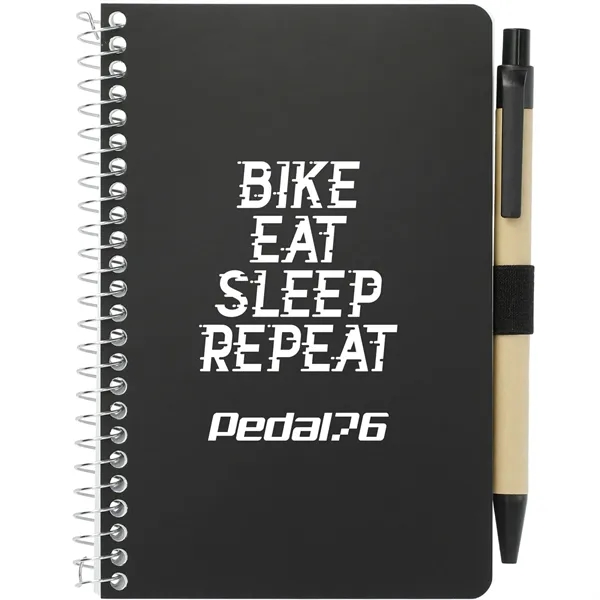 FSC® Mix 4" x 6" Pocket Spiral Notebook with Pen