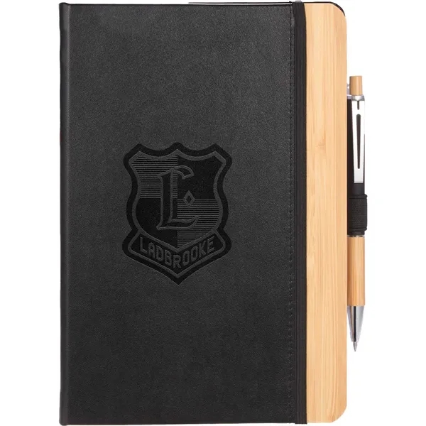 5.5' x 8.5' FSC® Recycled Bamboo Fiber PU Journal