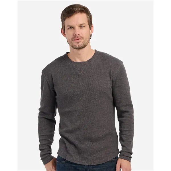 Boxercraft Men's Waffle Knit Long Sleeve T-Shirt