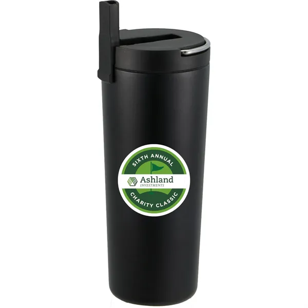 Thor Copper Insulated Tumbler 24oz Flip Straw Lid