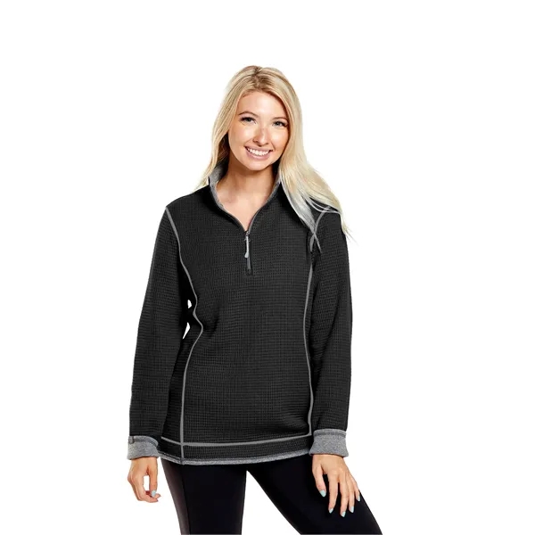 Storm Creek Women's Maverick Waffle Knit Quarter Zip