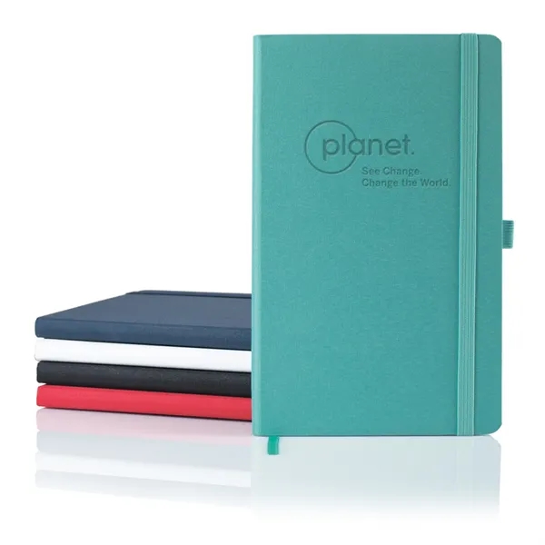 Oceano ECO rPET Medio Lined Recycled White Page Journal