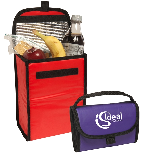 Nylon Foldable Insulated Lunch Bag