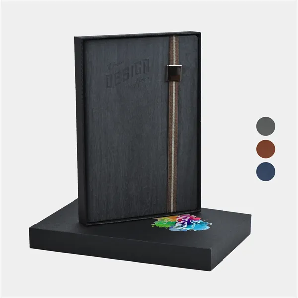 TiTUS® PU A5 Executive Notebook - Elastic Band & Gift Box